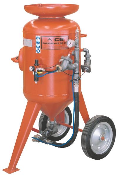 ELMAG Sandstrahlgerät CB 115-F-C4 mit Schlauch 25x40mm